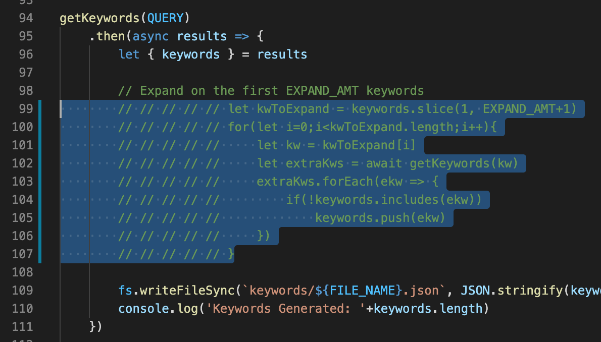 visual studio hotkeys for commenting